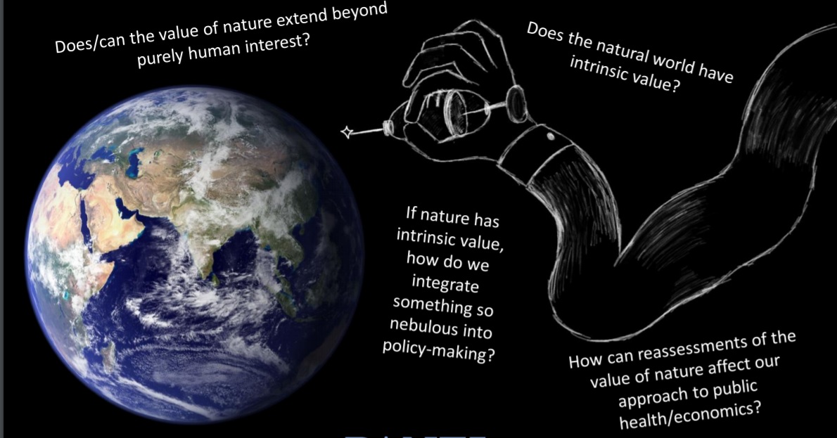 The value of nature banner the value of nature banner